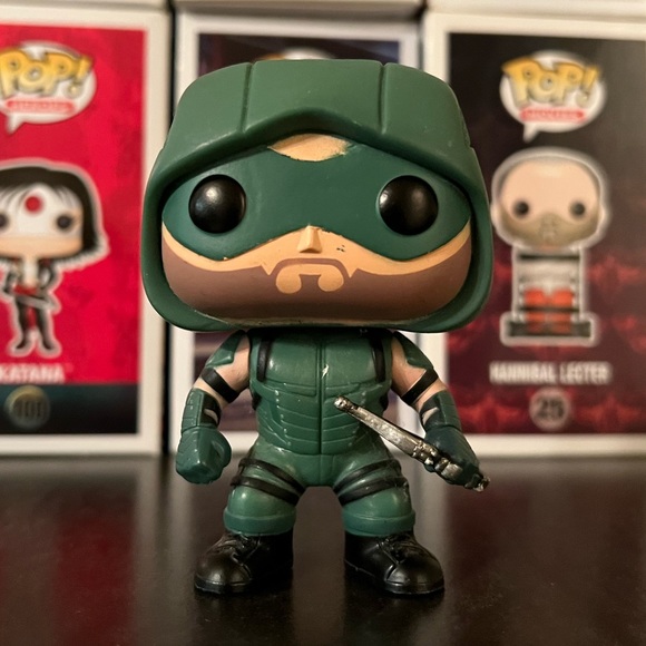 (LOOSE, No Box) The Green Arrow: Television Series Funko Pop #348